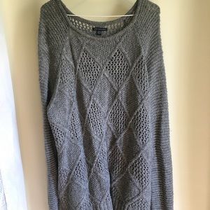 Gray American Eagle Sweater